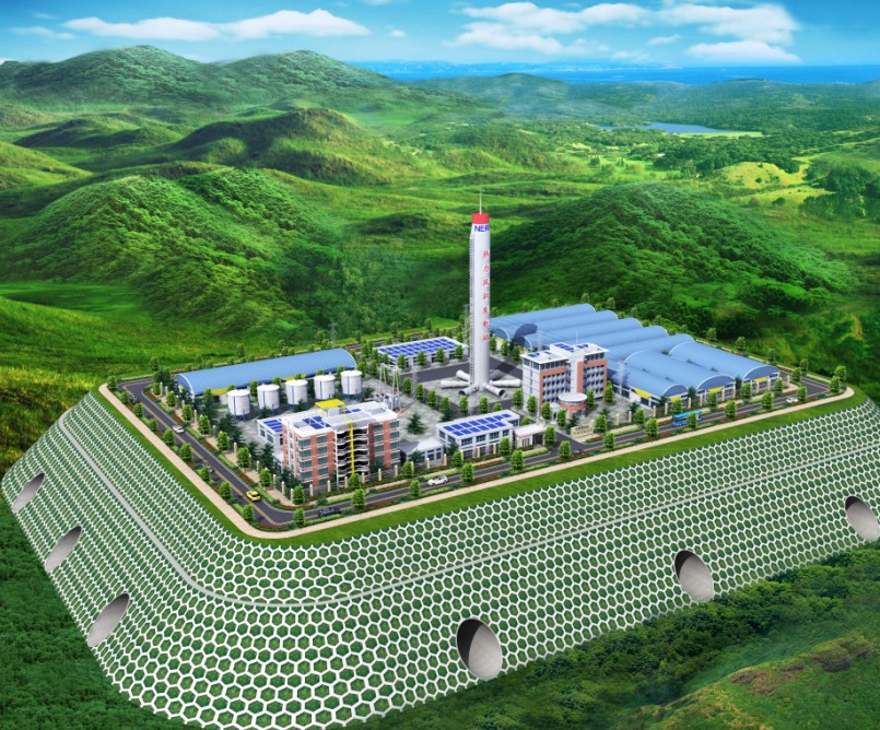 热气流风力发电站