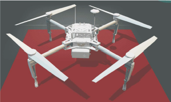 地铁维检智能多旋翼飞行器